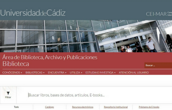 La Biblioteca de la UCA estrena nueva página web