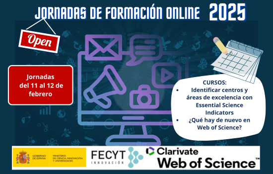 Jornadas de Formación de WOS en Febrero