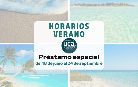 Horario y préstamo de verano