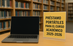 Préstamo de portátiles para este curso académico