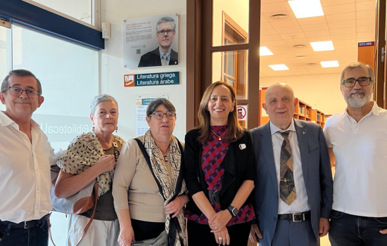 Homenaje en la Biblioteca de Humanidades
