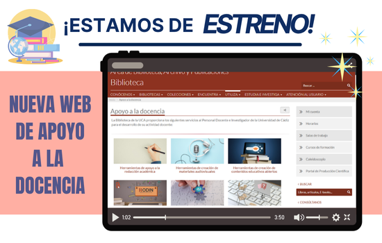 Nueva web de apoyo a la docencia