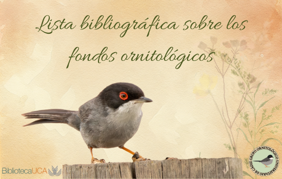 Lista bibliográfica sobre los fondos ornitológicos