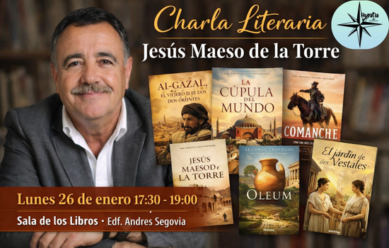 Charla literaria con Jesús Maeso de la Torre