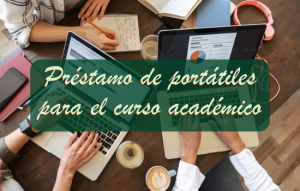 Préstamo de portátiles para este curso académico