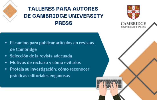 IMG Talleres para autores de Cambridge University Press
